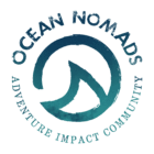 ocean nomads adventure impact community logo.